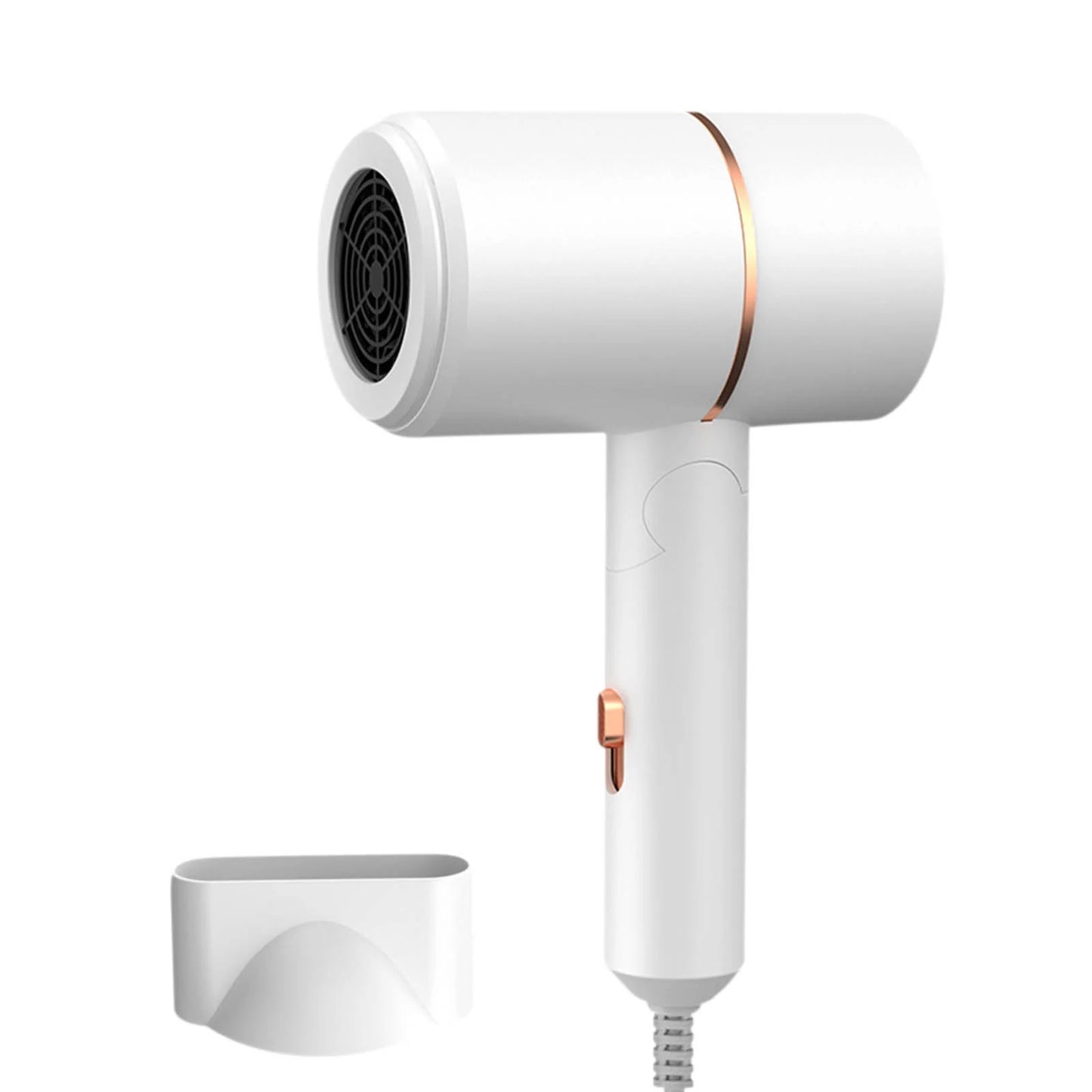 Hair Dryer, Negative Ionic Blow Dryer for Fast Drying, High-Speed Low Noise Thermo-Control Hairdryer with Magnetic Nozzle, for Home, Travel